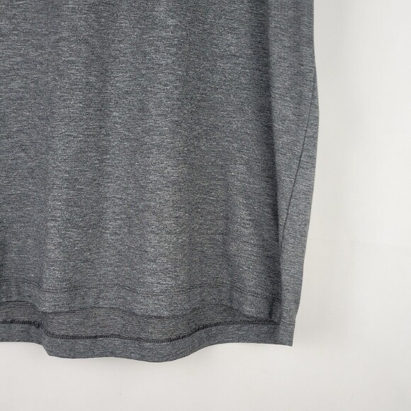 Lululemon Polo Shirt Mens Small Gray Pima Cotton Stretch Golf Casual Office - Picture 7 of 10